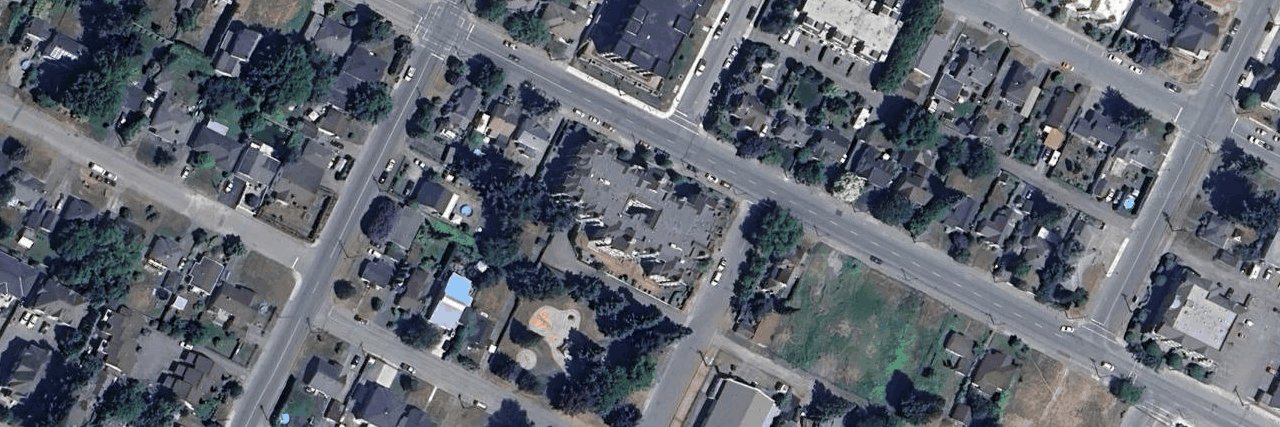 The Devonshire aerial view