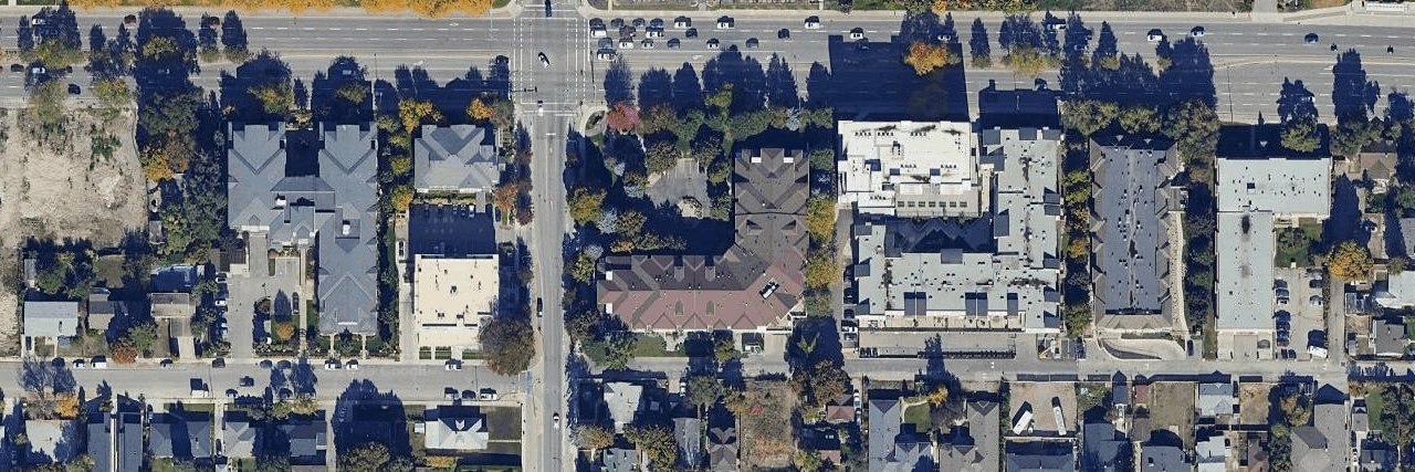 aerial view