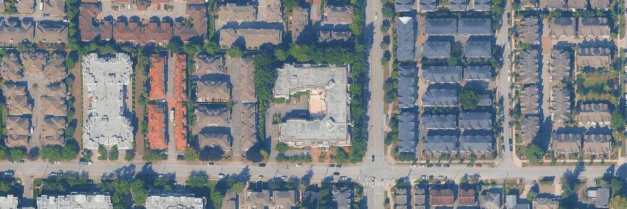 Sunset Terrace aerial view