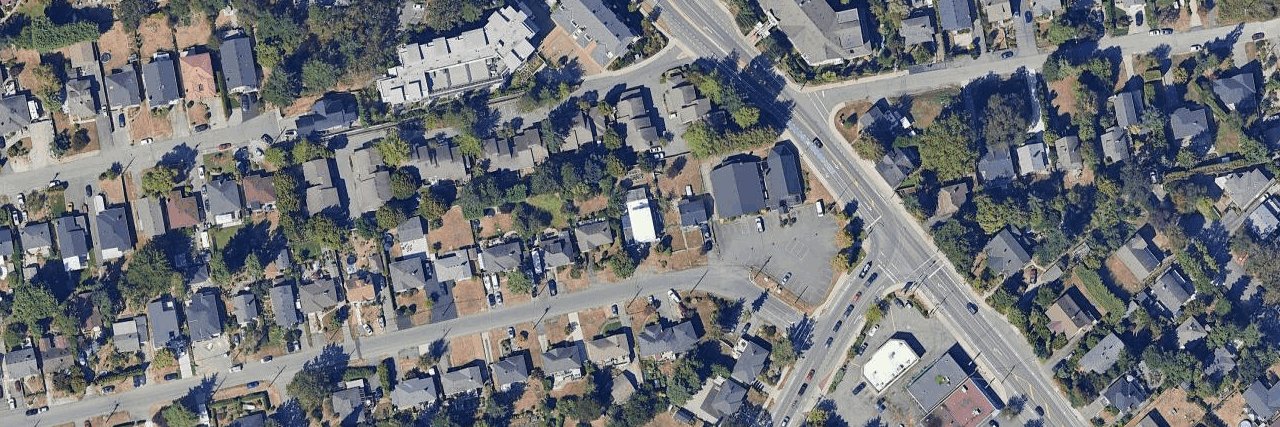 aerial view