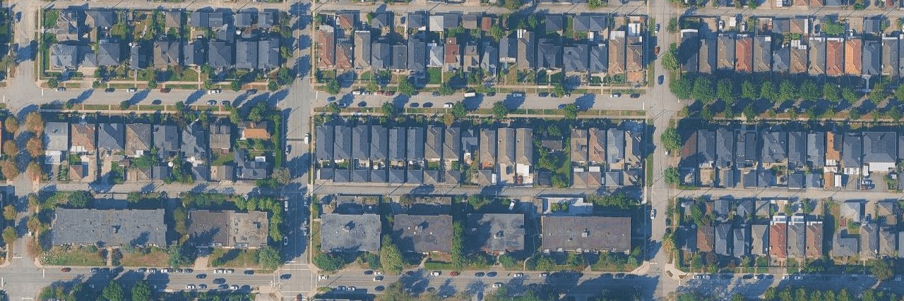 Burnaby South aerial view