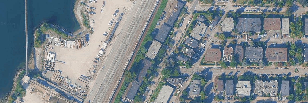 Wall Court aerial view