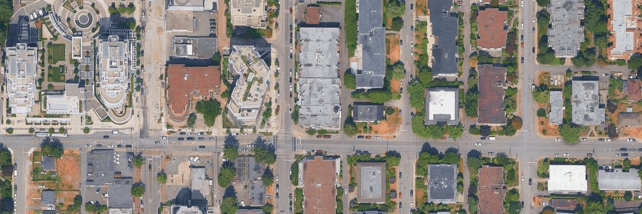 Georgian Place aerial view