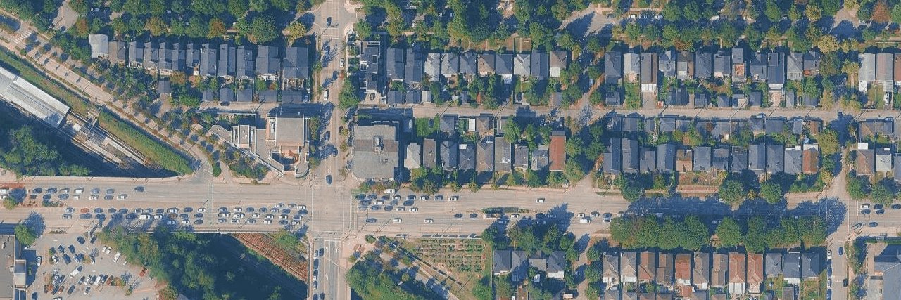 aerial view
