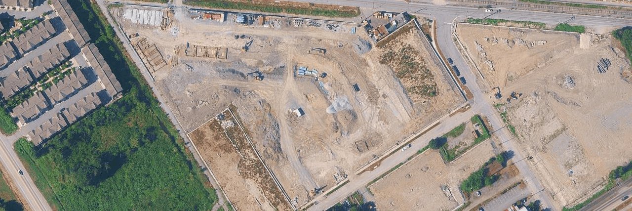 Mercer Village aerial view
