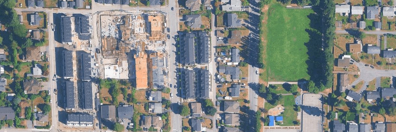 The Robinson aerial view
