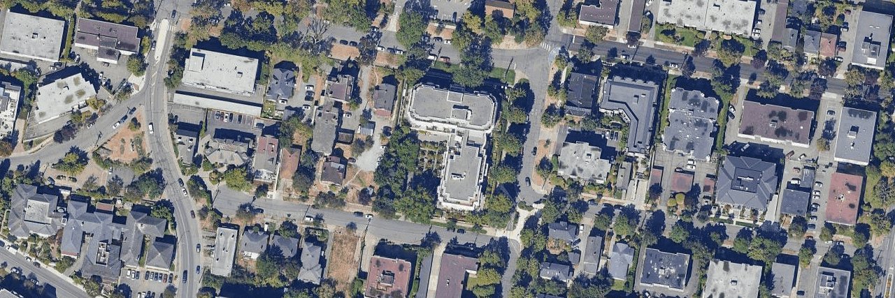 aerial view