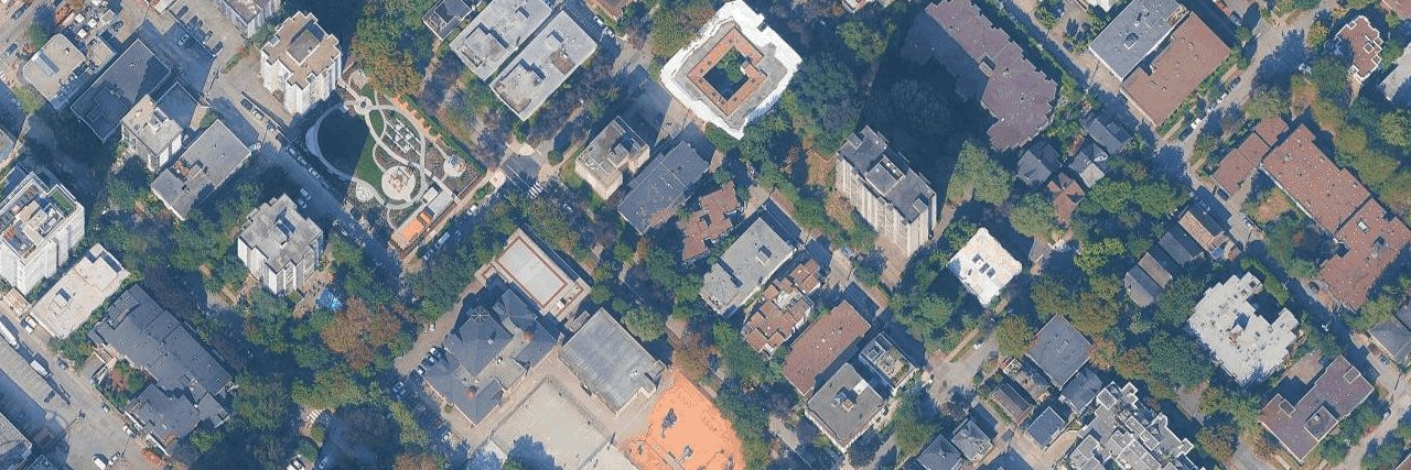 Hillman Court aerial view