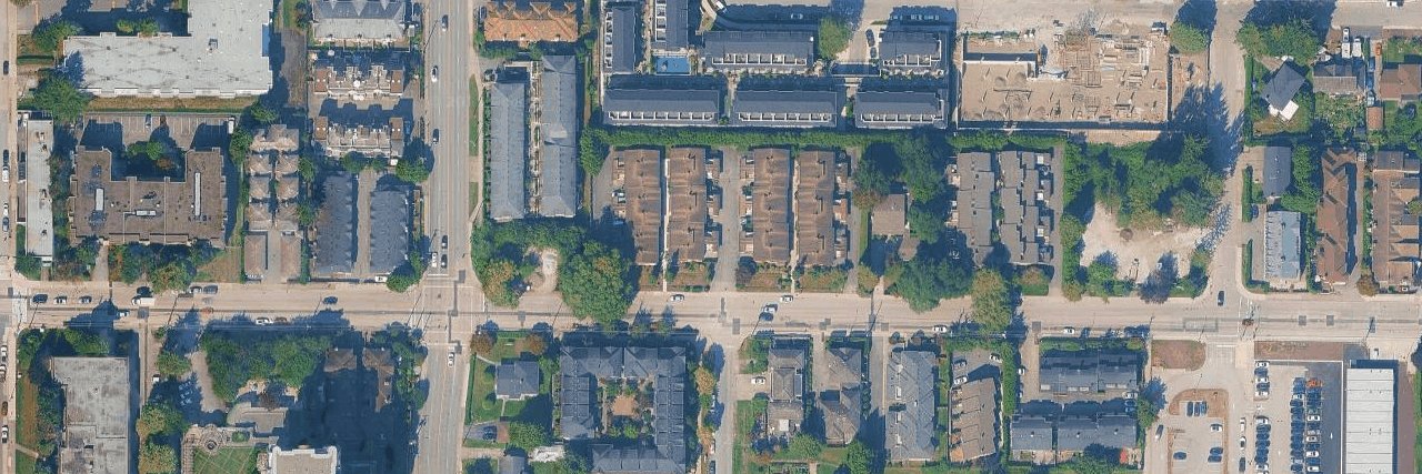 Sherwood Elms aerial view