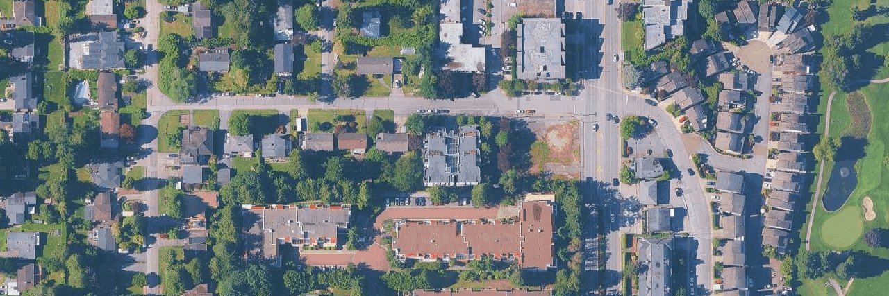 Highland Terrace aerial view