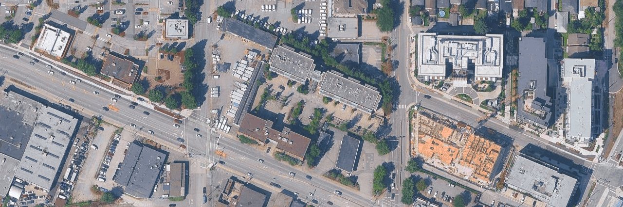 Mountain View Village aerial view