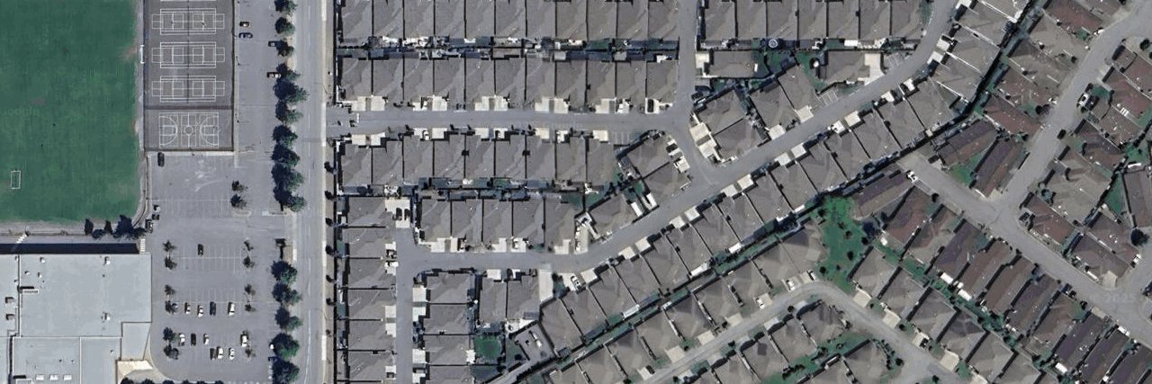 Thomas Crossing aerial view