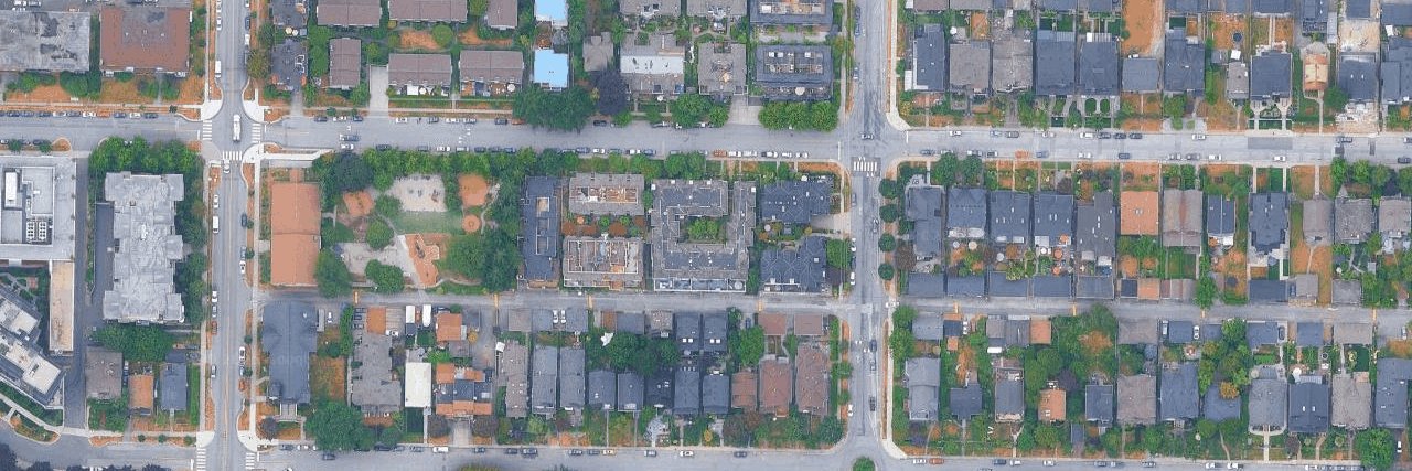 Arundel Court aerial view