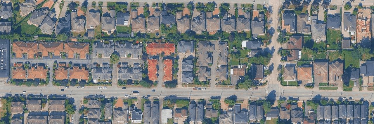 Amethyst Court aerial view