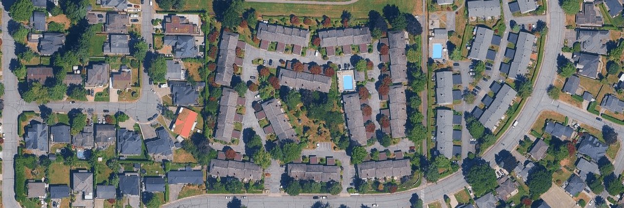 Somerset Mews aerial view