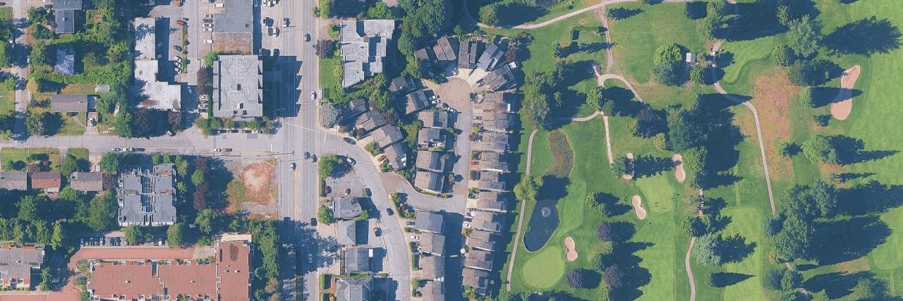 Village Greens aerial view
