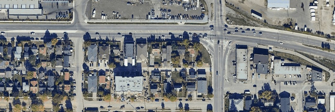 aerial view