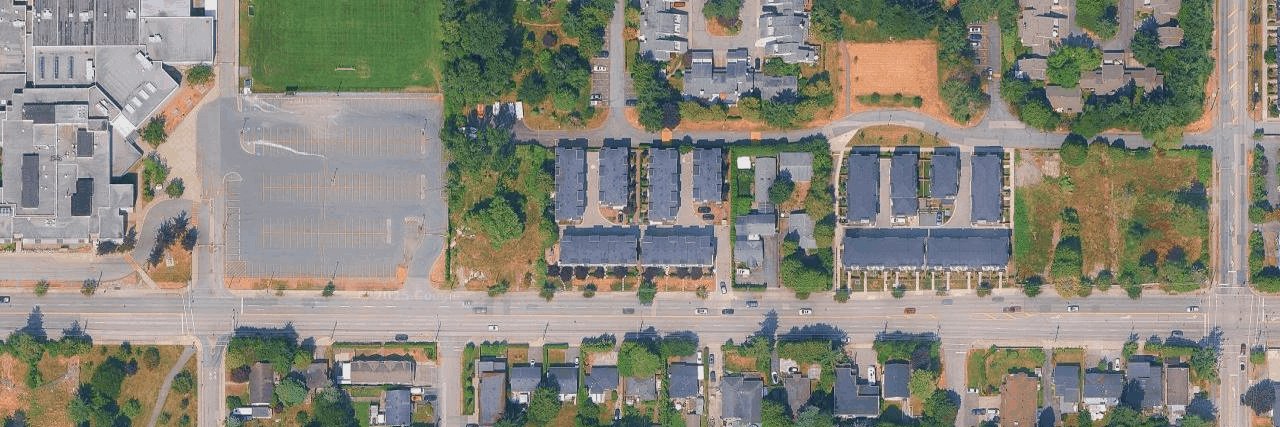 South On 16th aerial view