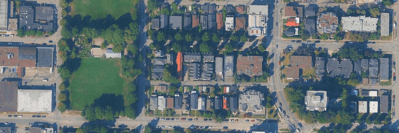 aerial view