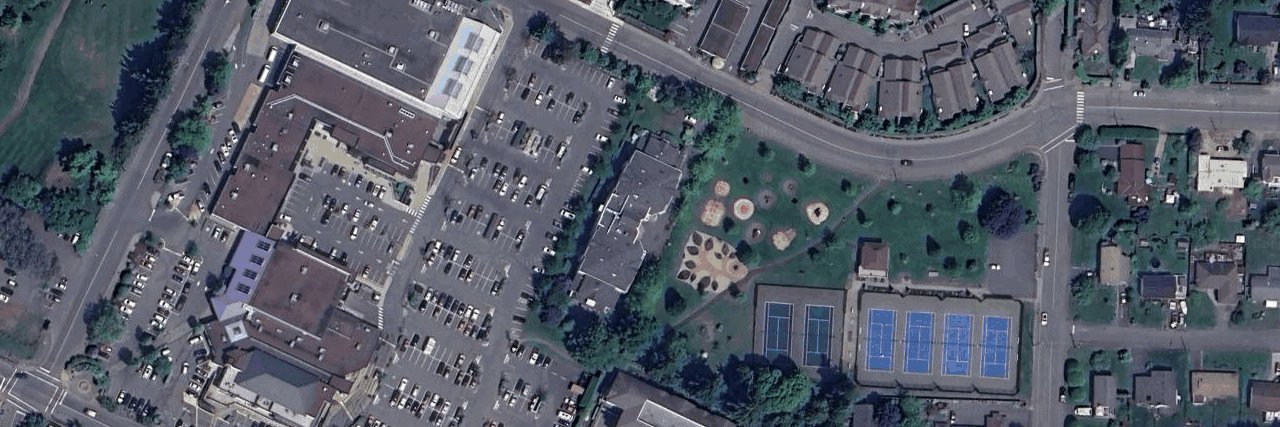 Stevenson Place aerial view