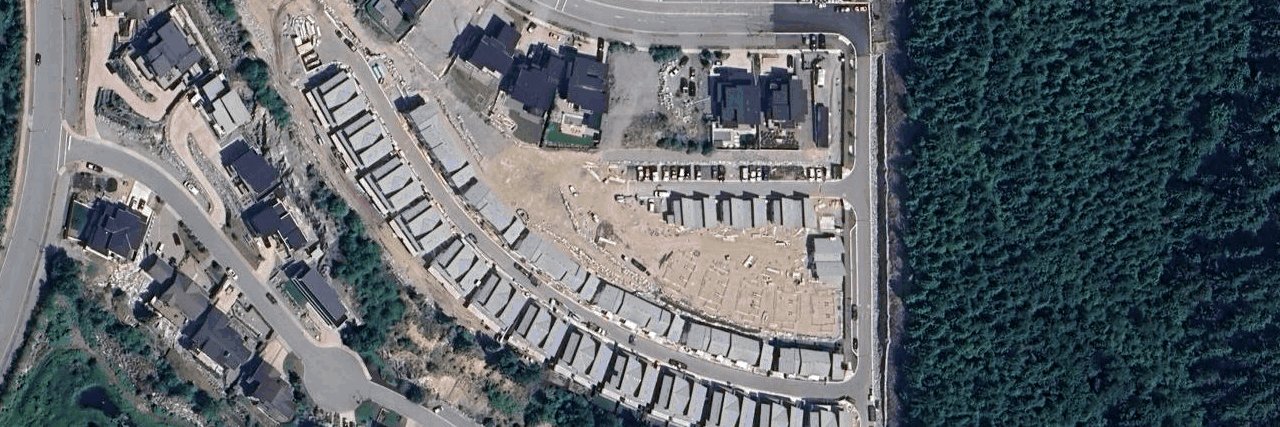 Three Summits aerial view