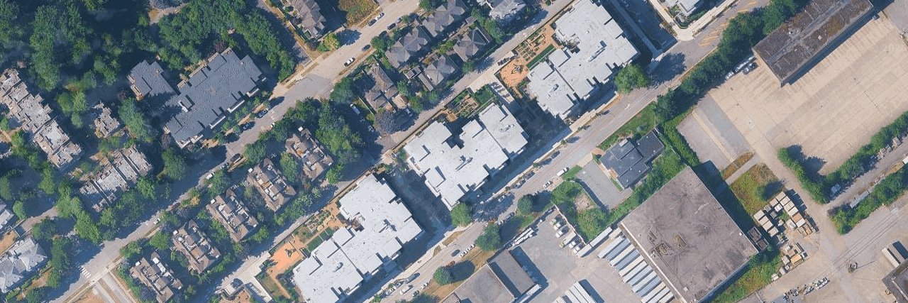 Cedar Creek aerial view