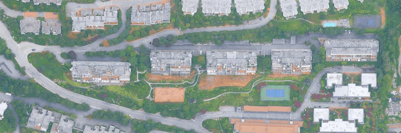 Panorama Gardens aerial view