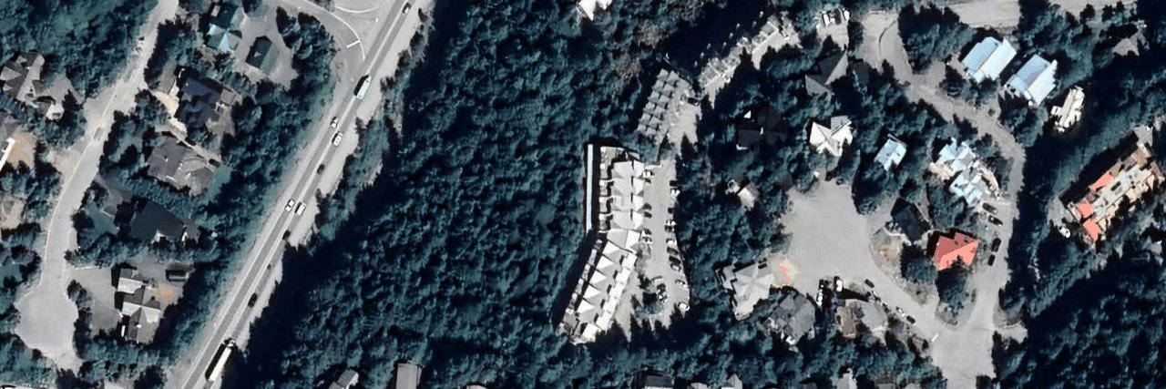 Sundance (Townhomes) In Whistler Creekside aerial view