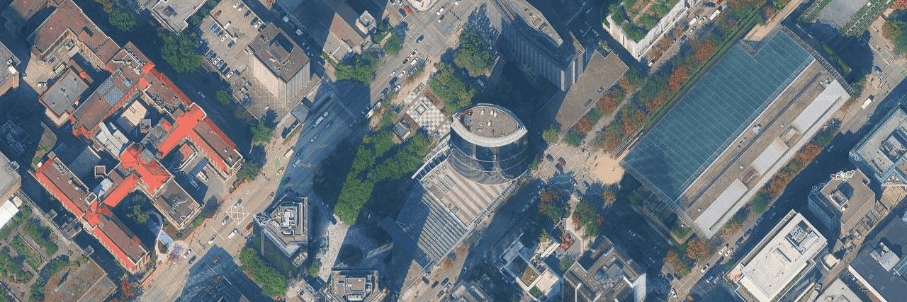 Wall I aerial view