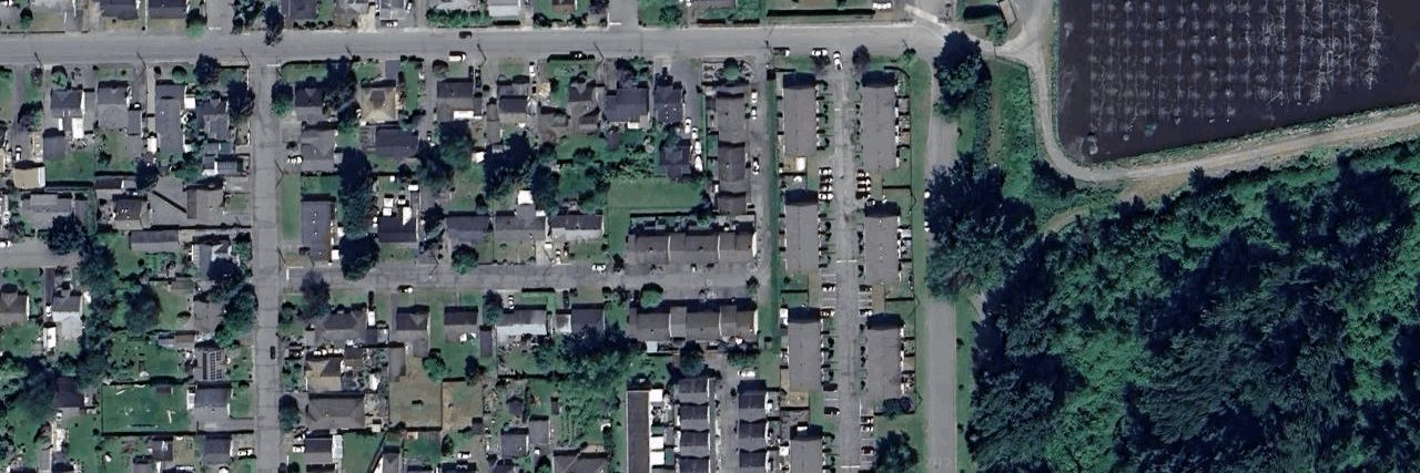 CAPILANO COURTS aerial view