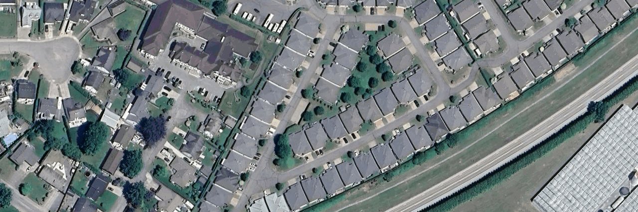 Maplewood Village aerial view