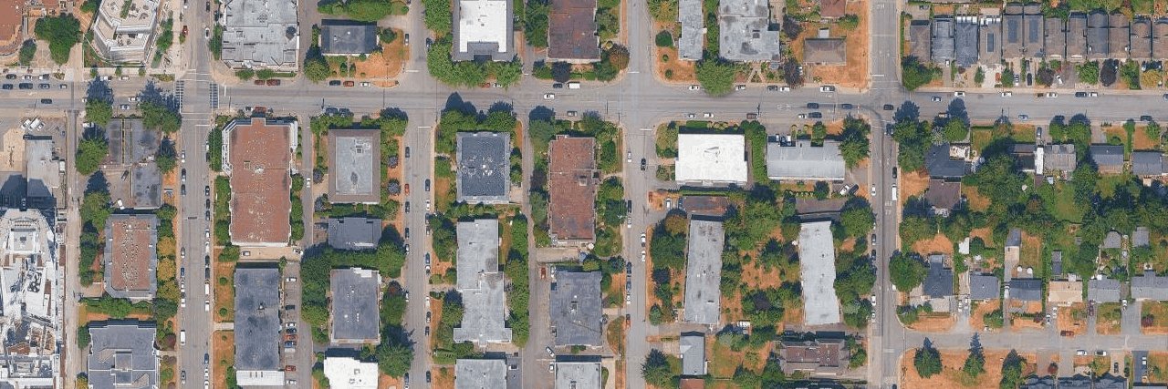 The Rosewood aerial view