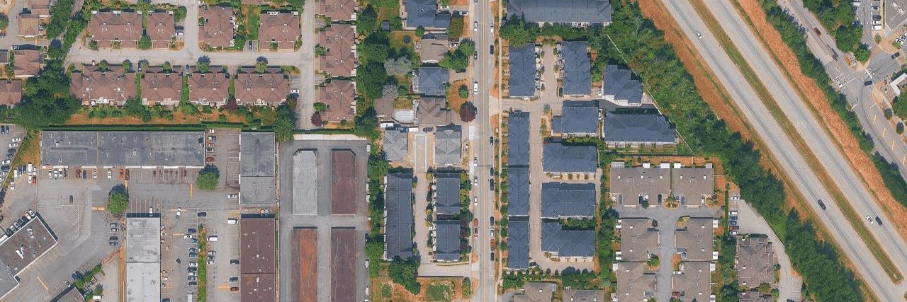 Maison Rose aerial view