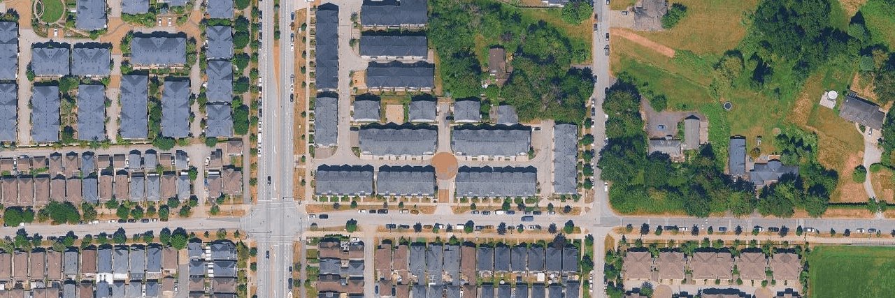 Clayton Station aerial view