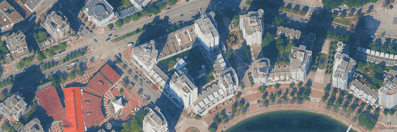 Aquarius aerial view