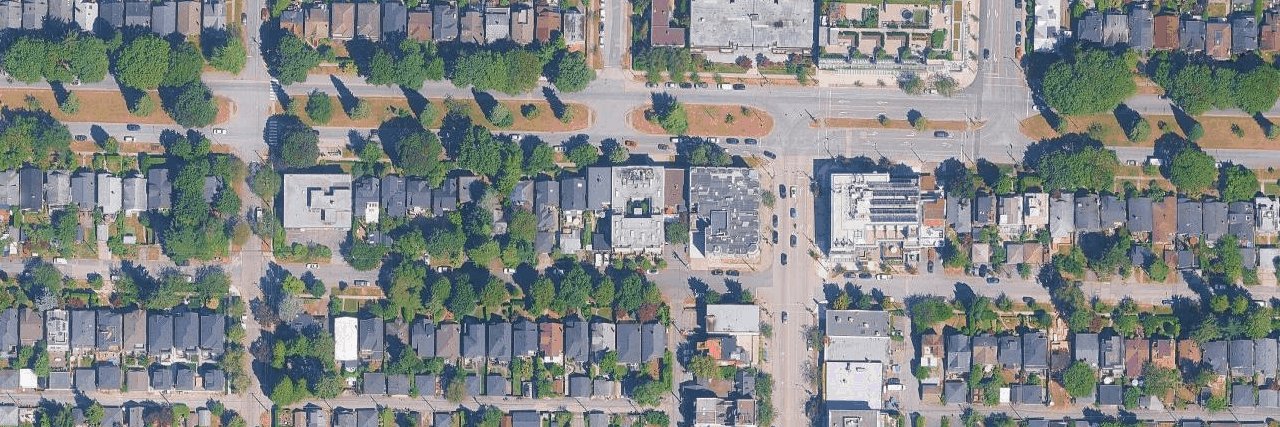 Highbury House aerial view