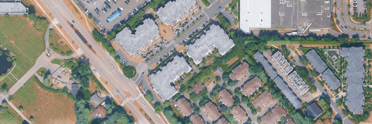 High Street aerial view