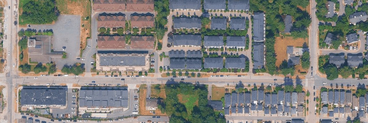 Cambridge Walk aerial view