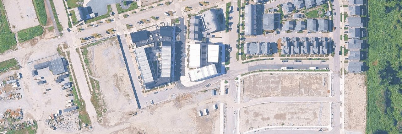 District Flats Southlands aerial view