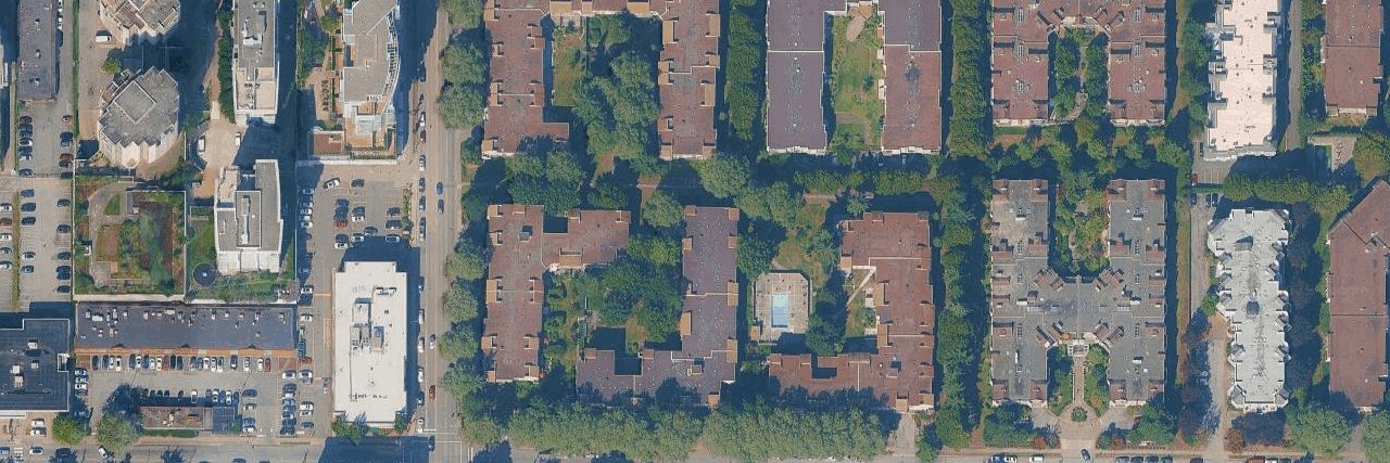 Lexington Square aerial view