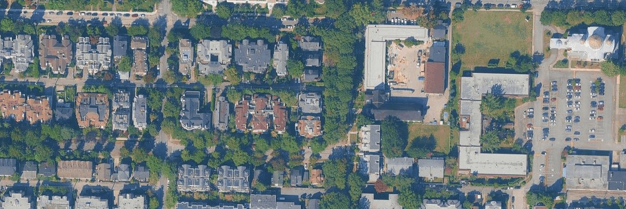 The Maples aerial view