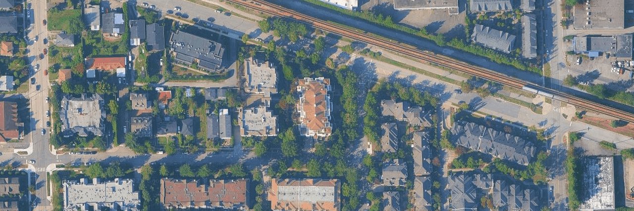 Antrim Oaks aerial view