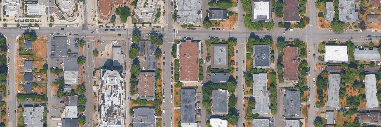 Franklin Place aerial view