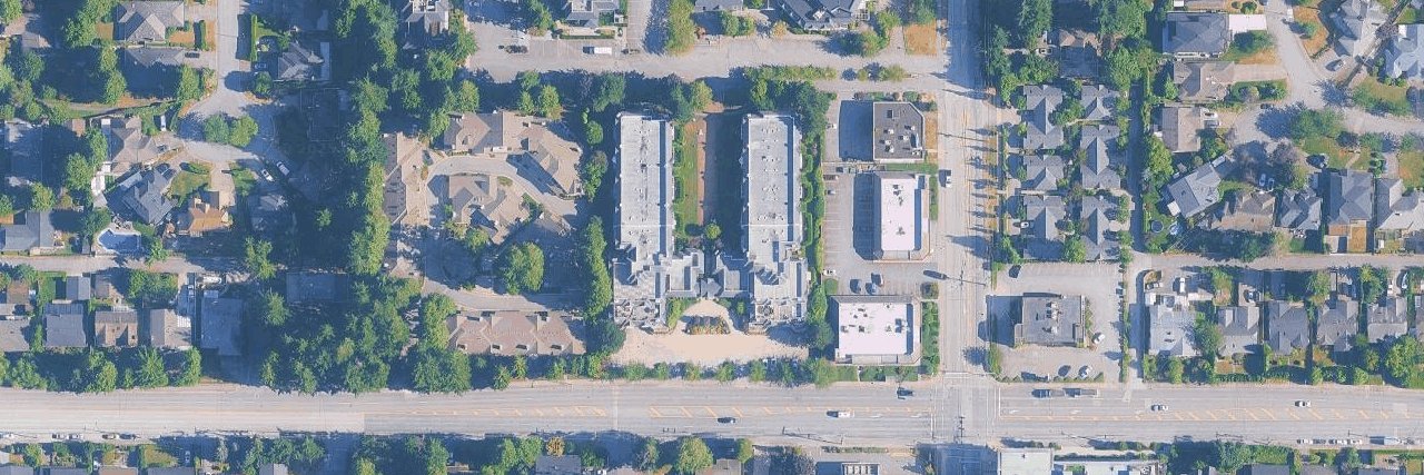 White Rock Village aerial view