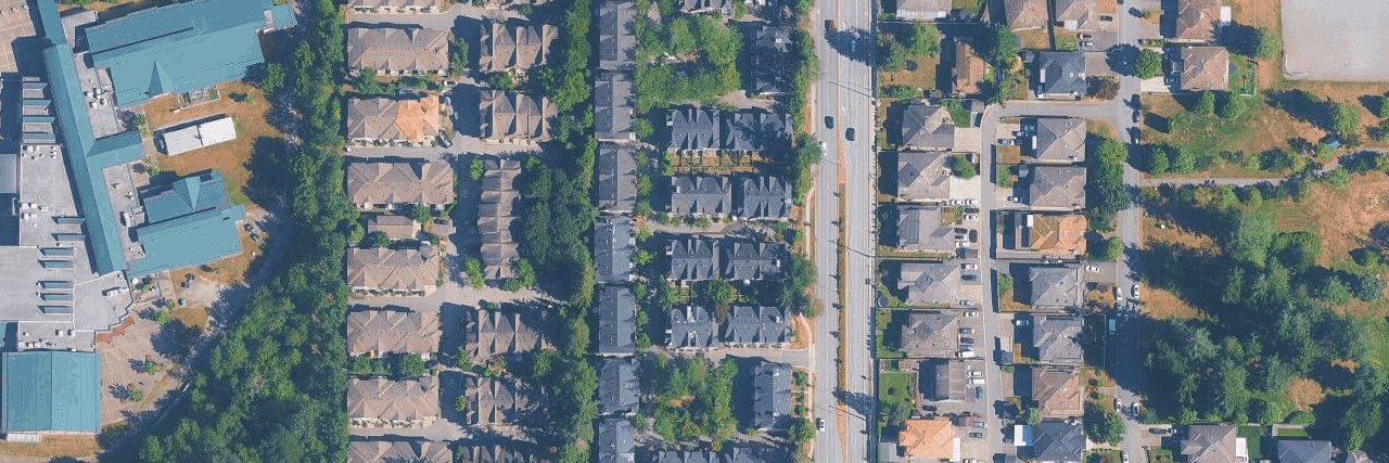 Hathaway Village aerial view