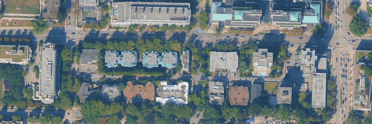 Ashley Place aerial view