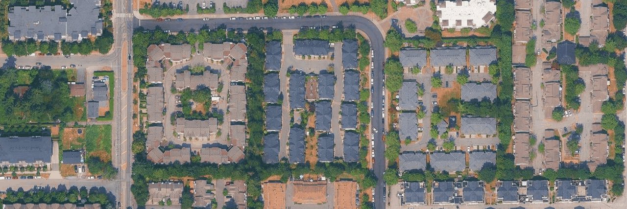 Cobblefield Lane aerial view