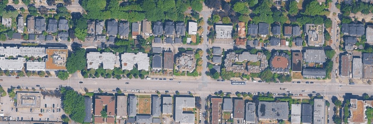 Balsam Place aerial view