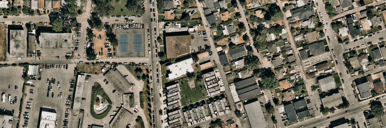aerial view