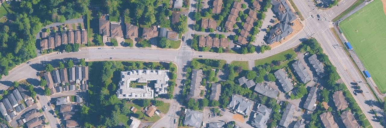 Burnett Common aerial view